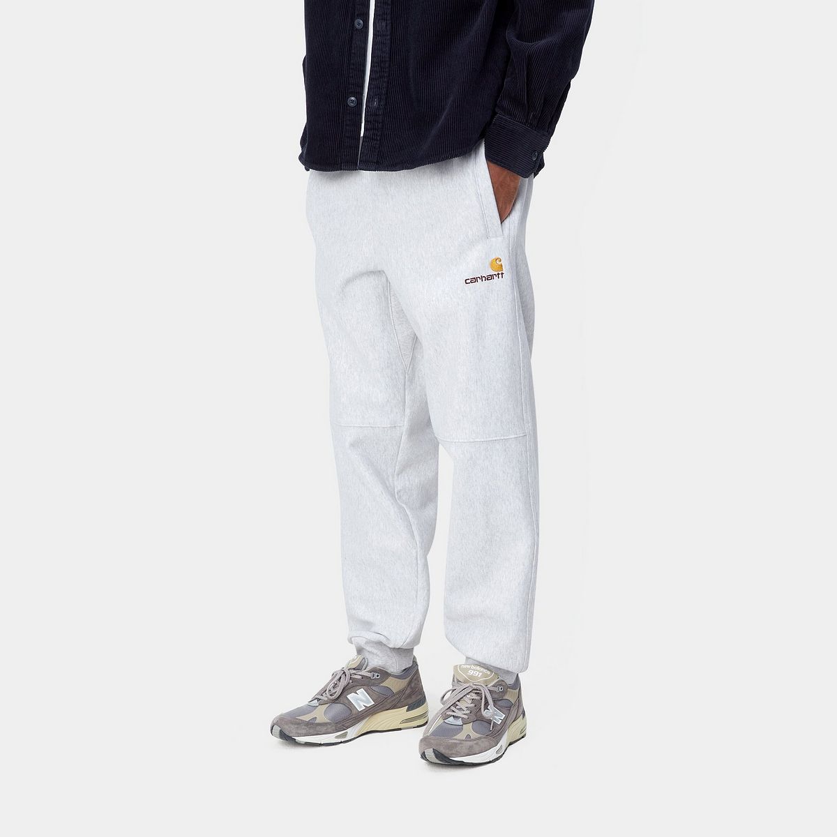 American Script Jogging Pant "Ash Heather"