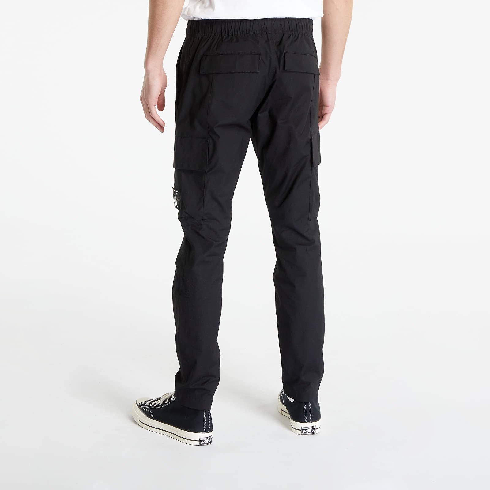 Skinny Washed Cargo Woven Pants