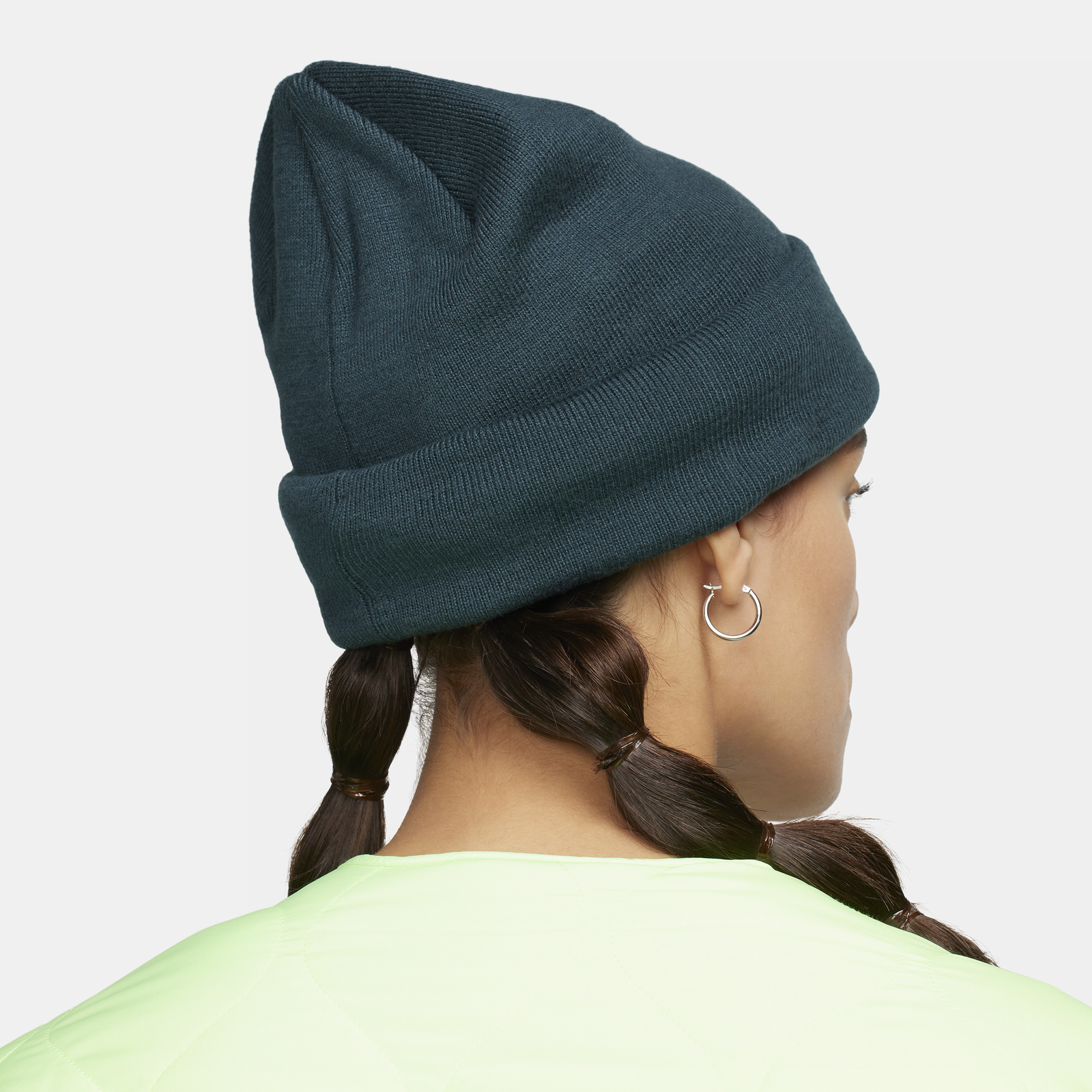 Standard Cuff Metal Swoosh Beanie