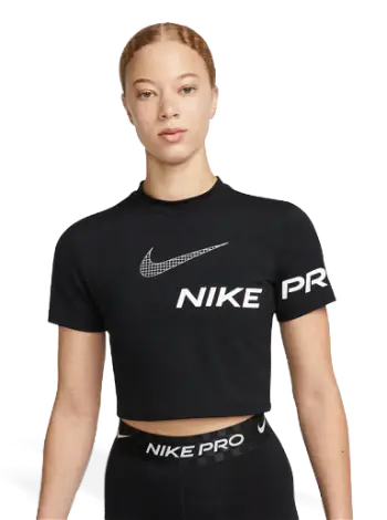 Nike Pro Dri-FIT Cropped Graphic Top DX0078-010