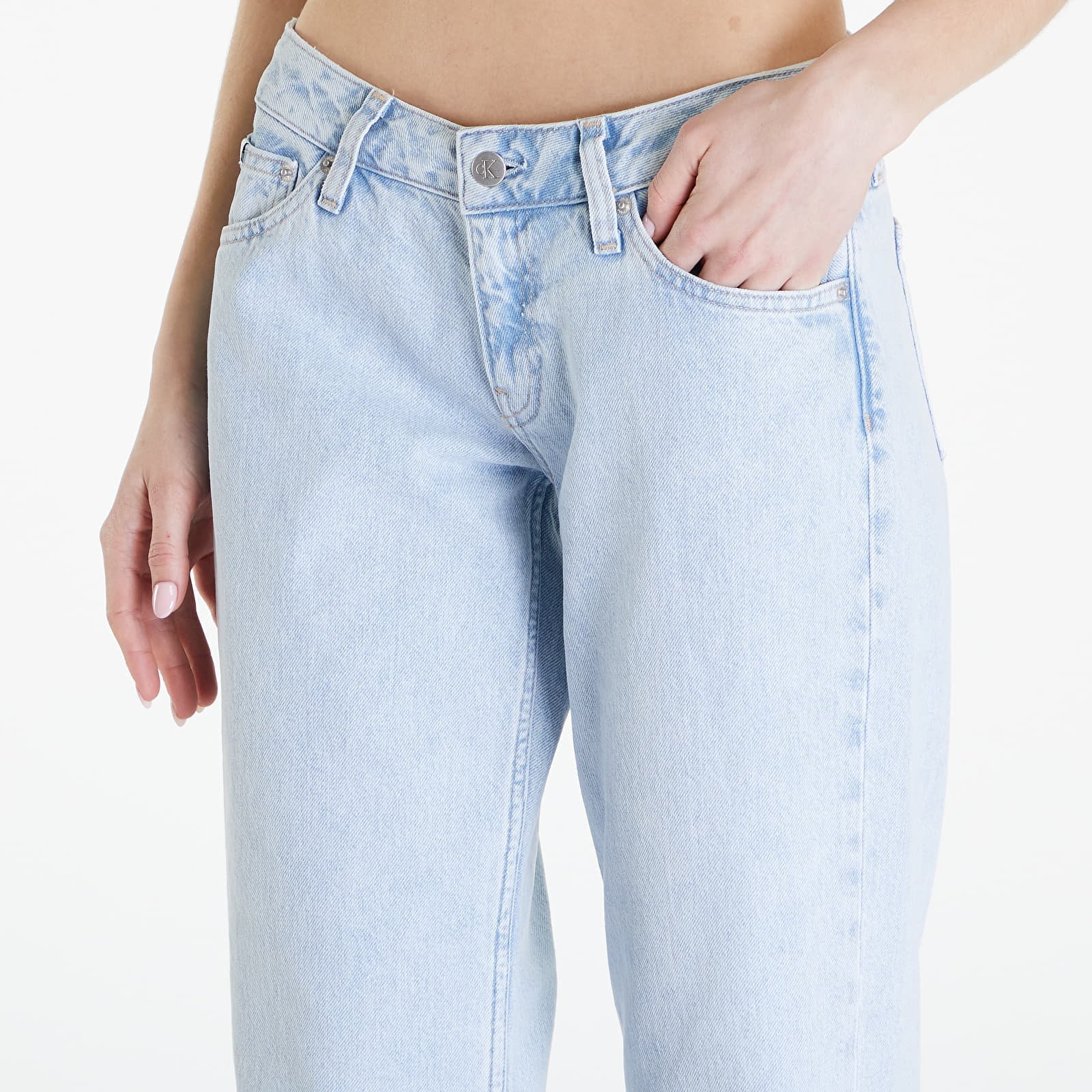 Jeans Extreme Low Rise Bag Denim