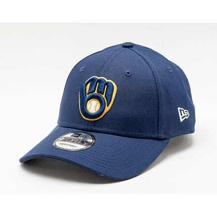 9FORTY MLB The League 20 Milwaukee Brewers Strapback Game Logo