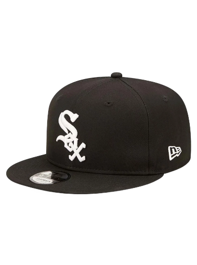 Chicago White Sox Team Side Patch Black 9FIFTY Snapback Cap