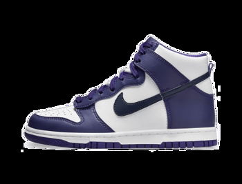 Nike Dunk High "White Midnight Navy" GS DH9751-100