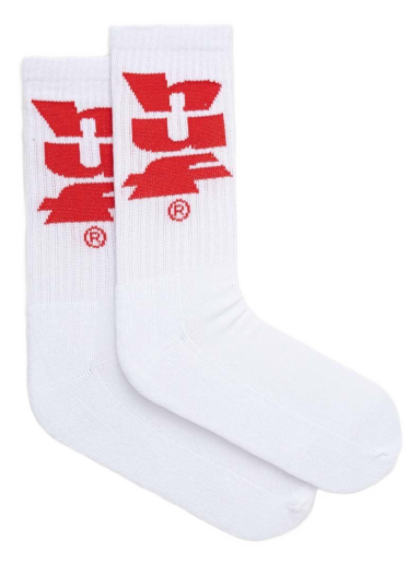 Oversized Logo Socks