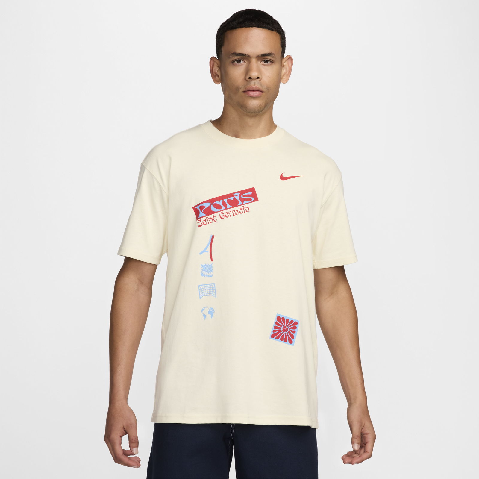 PSG M NK MAX90 EARTH TEE