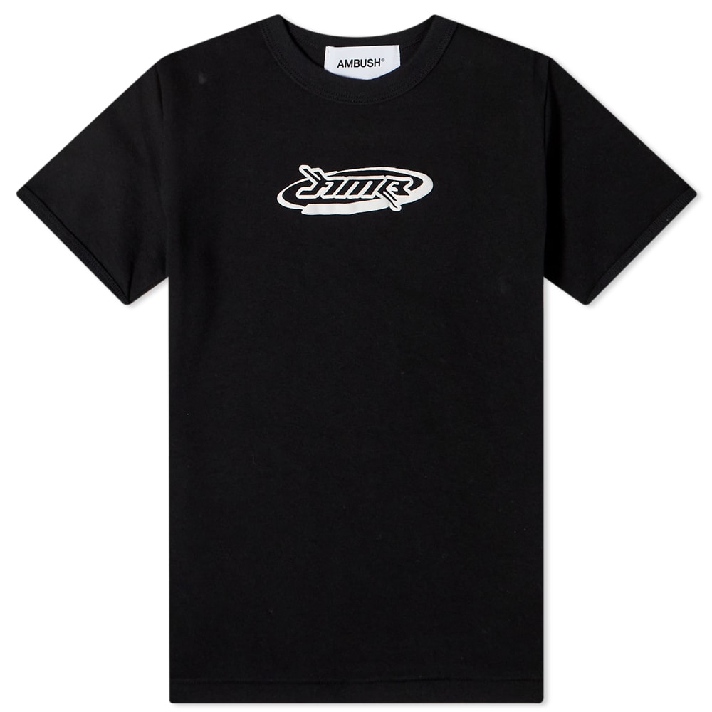 Fitted Graphic Logo Tee