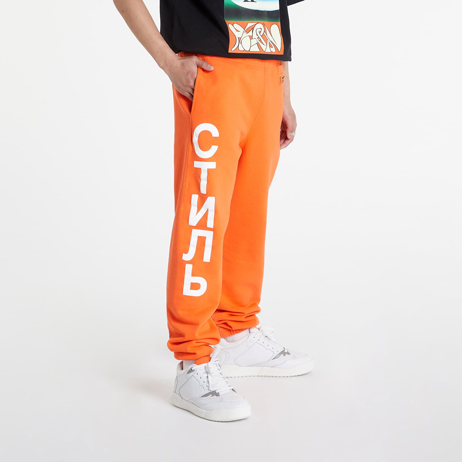 Tepláky HERON PRESTON Plain Sweatpants Ctnmb HMCH024C99JER0012201