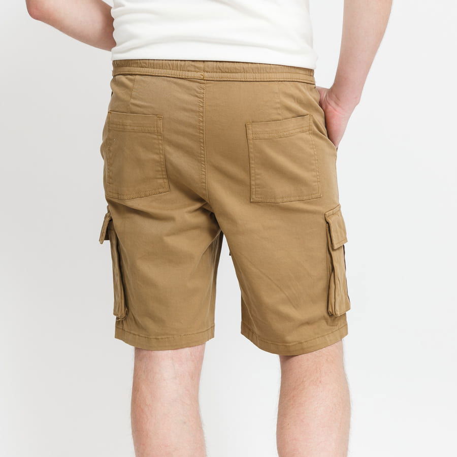 Drawstring Cargo Shorts