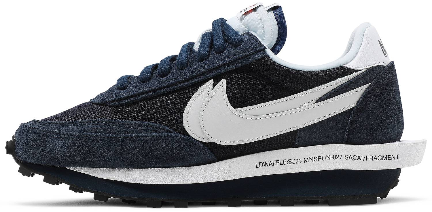 Fragment Design x sacai x LDV Waffle "Blackened Blue"