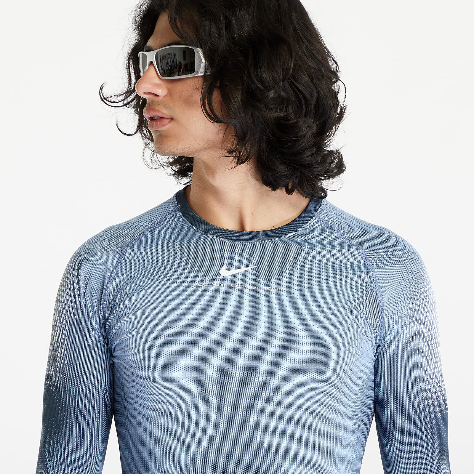 x NOCTA NRG Dri-FIT Engineered Knit Long Sleeve Tee Cobalt