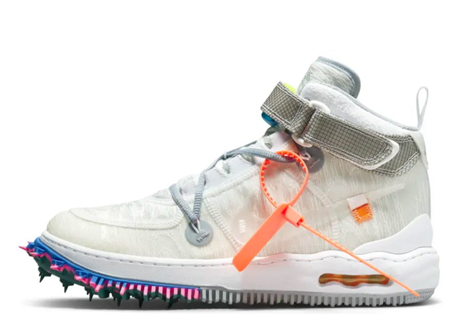 Off-White x Air Force 1 Mid "White"