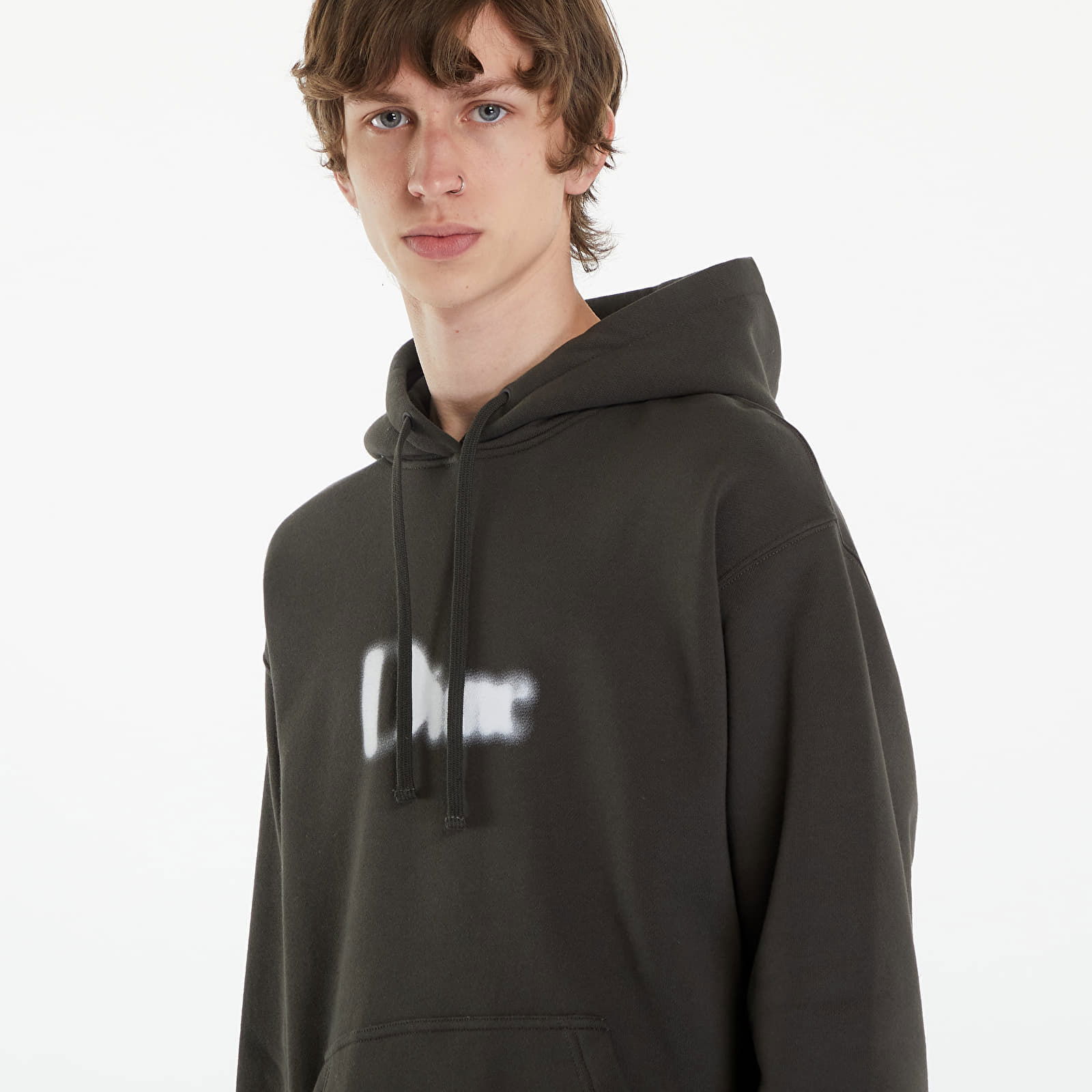 Classic Blurry Hoodie Vintage Black