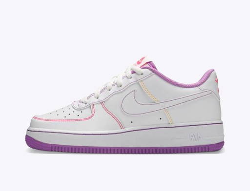 GS) Nike Air Force 1 Low LV8 2 'White Light Photo Blue' DZ2660-100