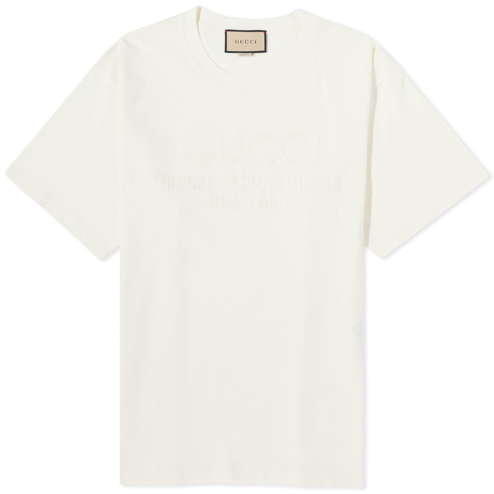 Tonal Logo T-Shirt "Off White"