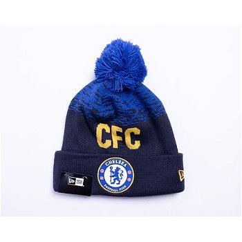 New Era Marl WordMark Beanie Chelsea FC Lion Crest Navy / Blue 60284536