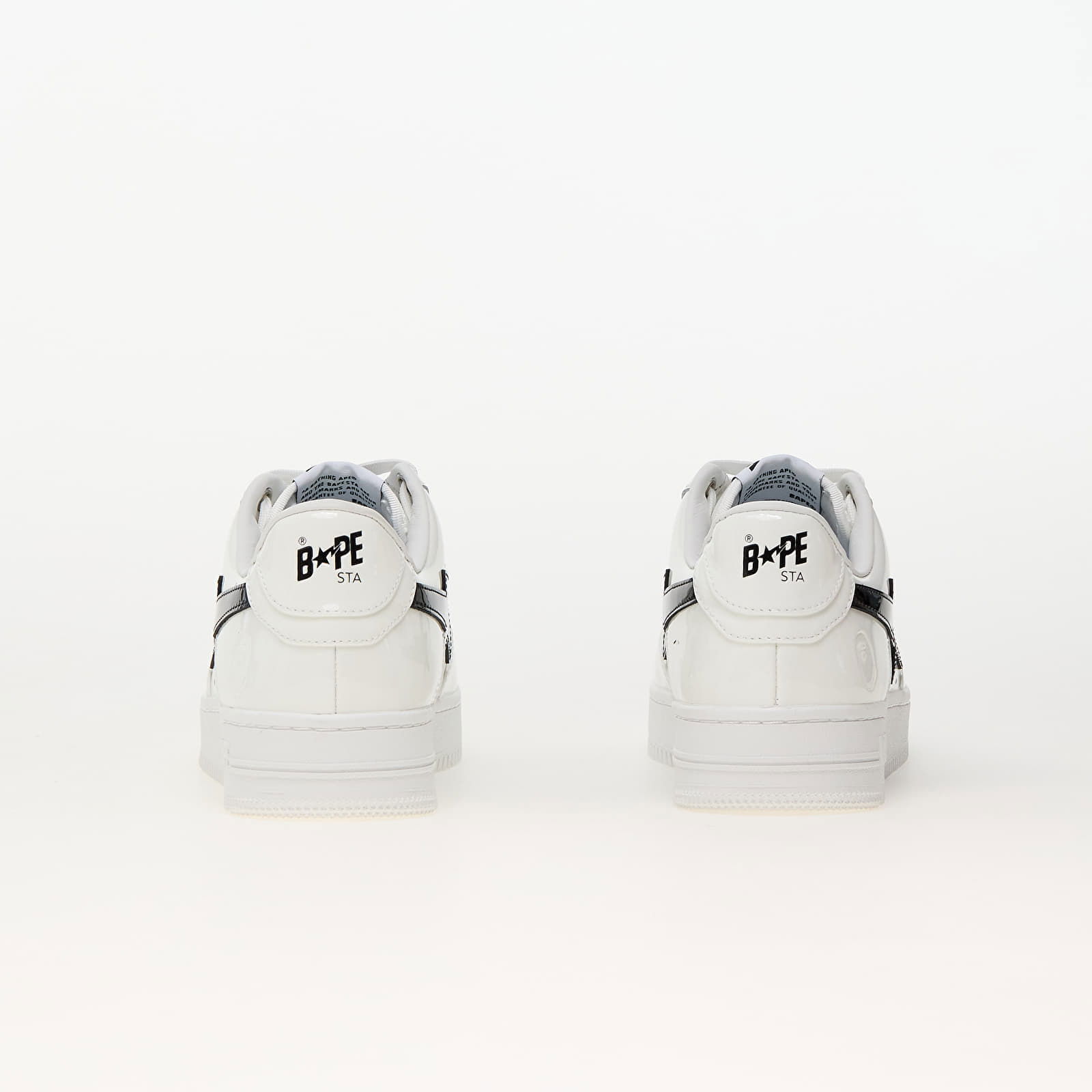 A BATHING APE Bape Sta 2 L White