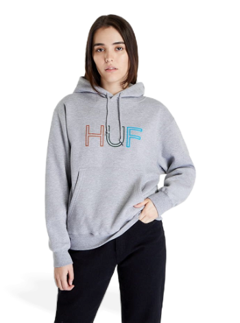 HUF Logo Hoodie WPF0017 GYHTR