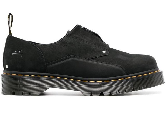 1461 Bex A-COLD-WALL Black Milled Nubuck