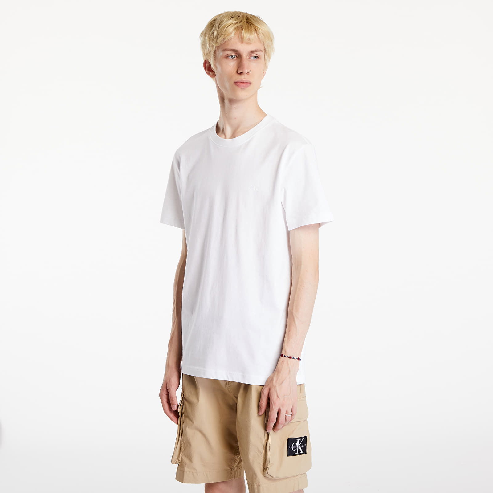 Euphoric Monologo Tee Bright White