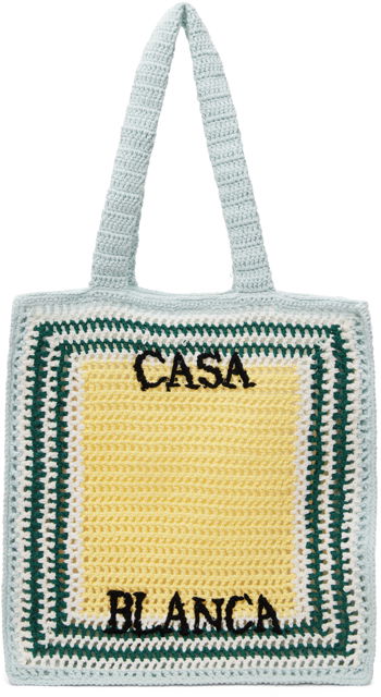 Casablanca Crochet Tote Bag APS24-BAG-081-01