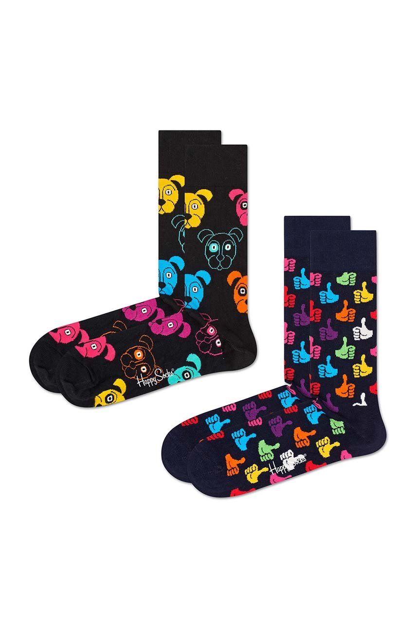 2-Pack Classic Dog Crew Socks