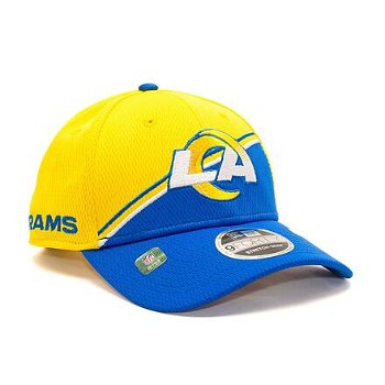 New Era 9FORTY Stretch-Snap NFL Sideline 23 Los Angeles Rams Team Colors One Size 60408272