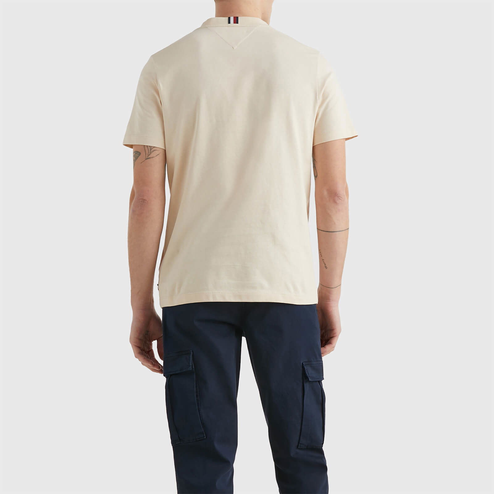 Arched Logo Cotton T-Shirt