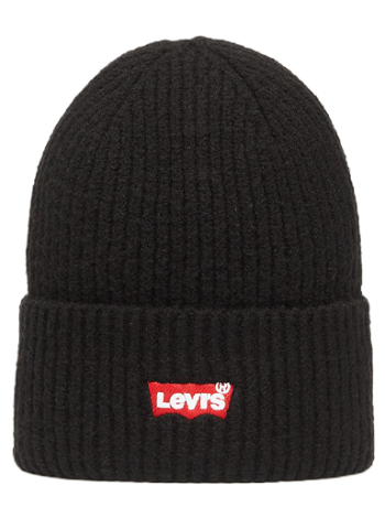 Levi's Essential Ribbed Batwing Beanie Black 235527-211-59