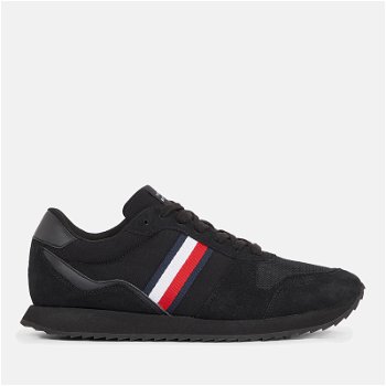 Tommy Hilfiger Men's Evo Mix Suede, Leather and Mesh Trainers - UK 7 FM0FM04886BDS