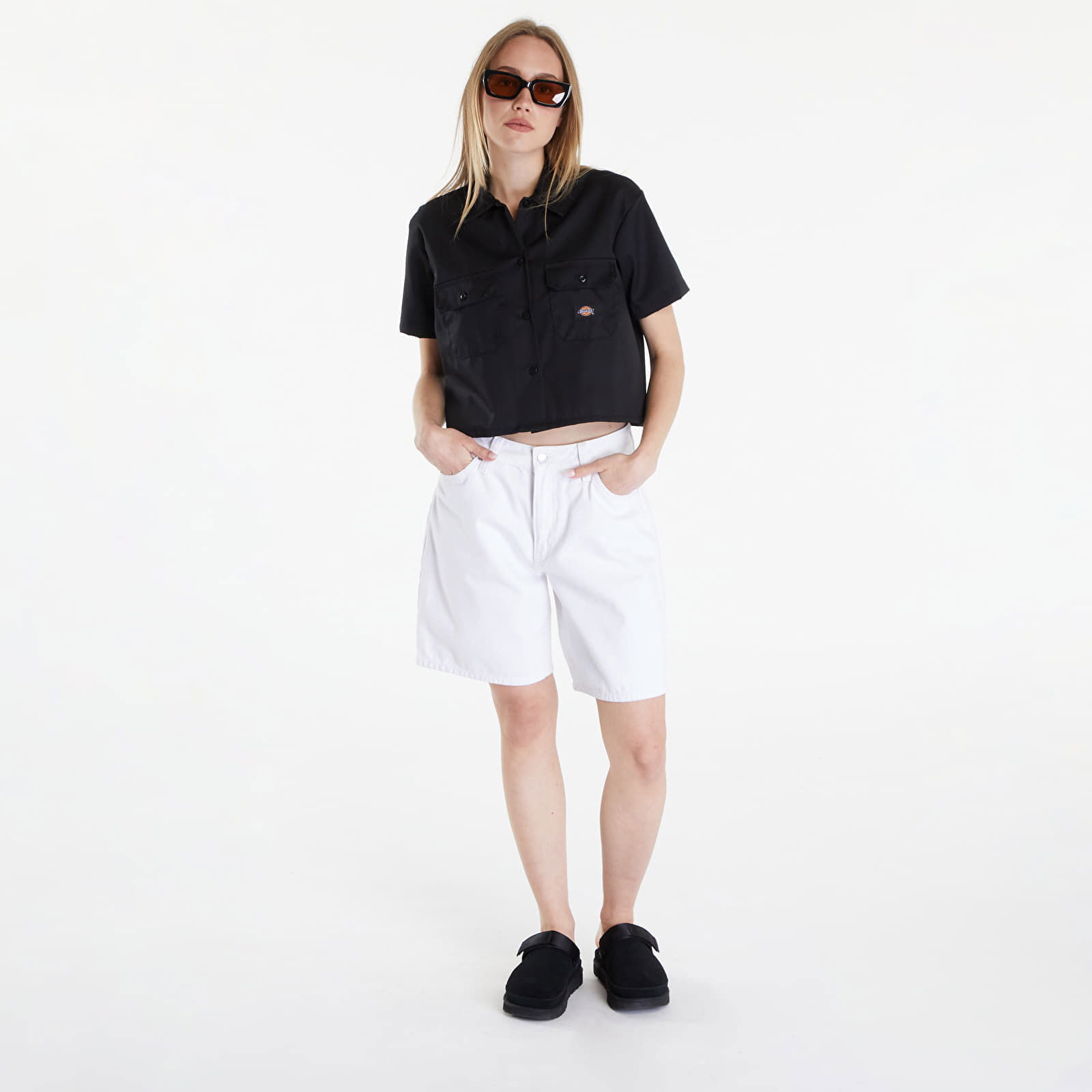 Cropped Work Shirt