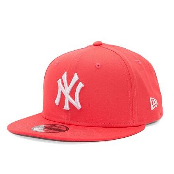 New Era 9FIFTY MLB League Essential New York Yankees Lava Red / White M/L 60435190
