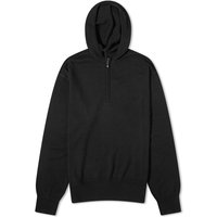 Wool Half Zip Hooded Knit