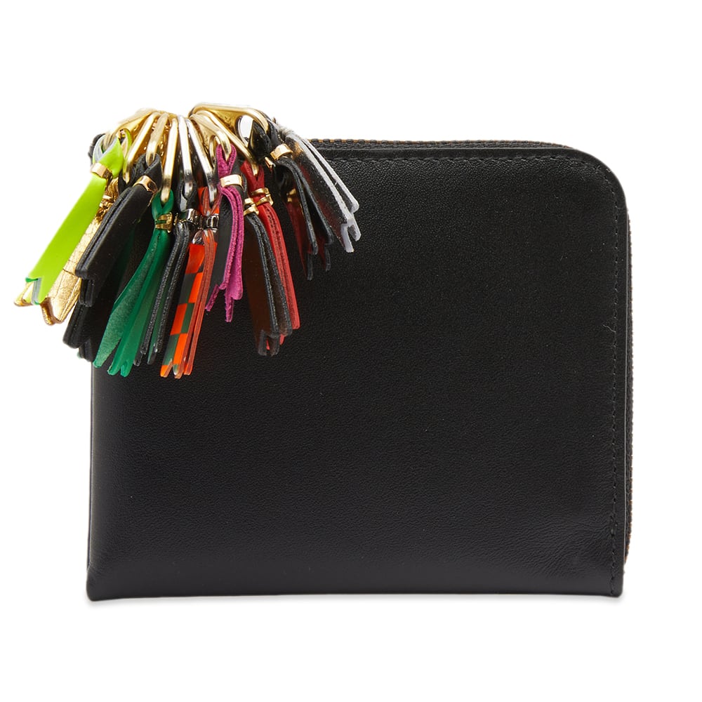 Zipper Pull Wallet Black