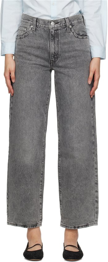 Levi's Gray Baggy Dad Jeans A3494-0025
