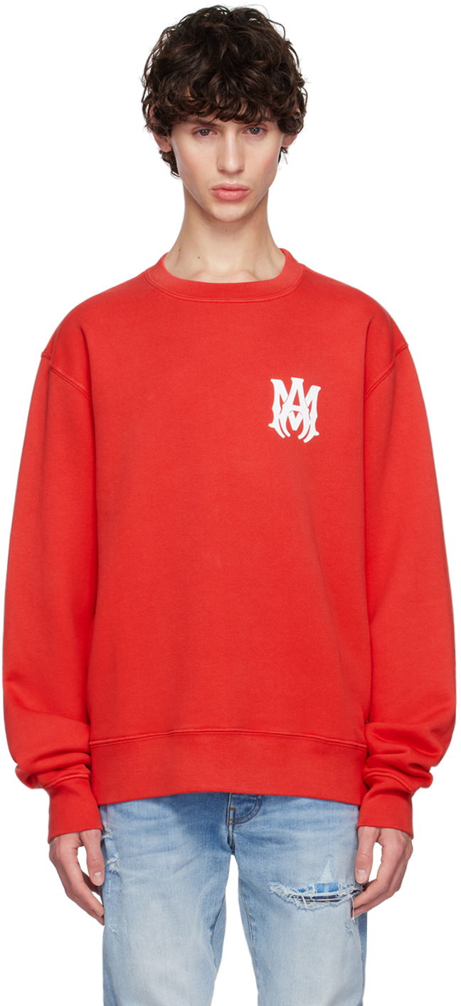 Red MA Core Logo Sweatshirt