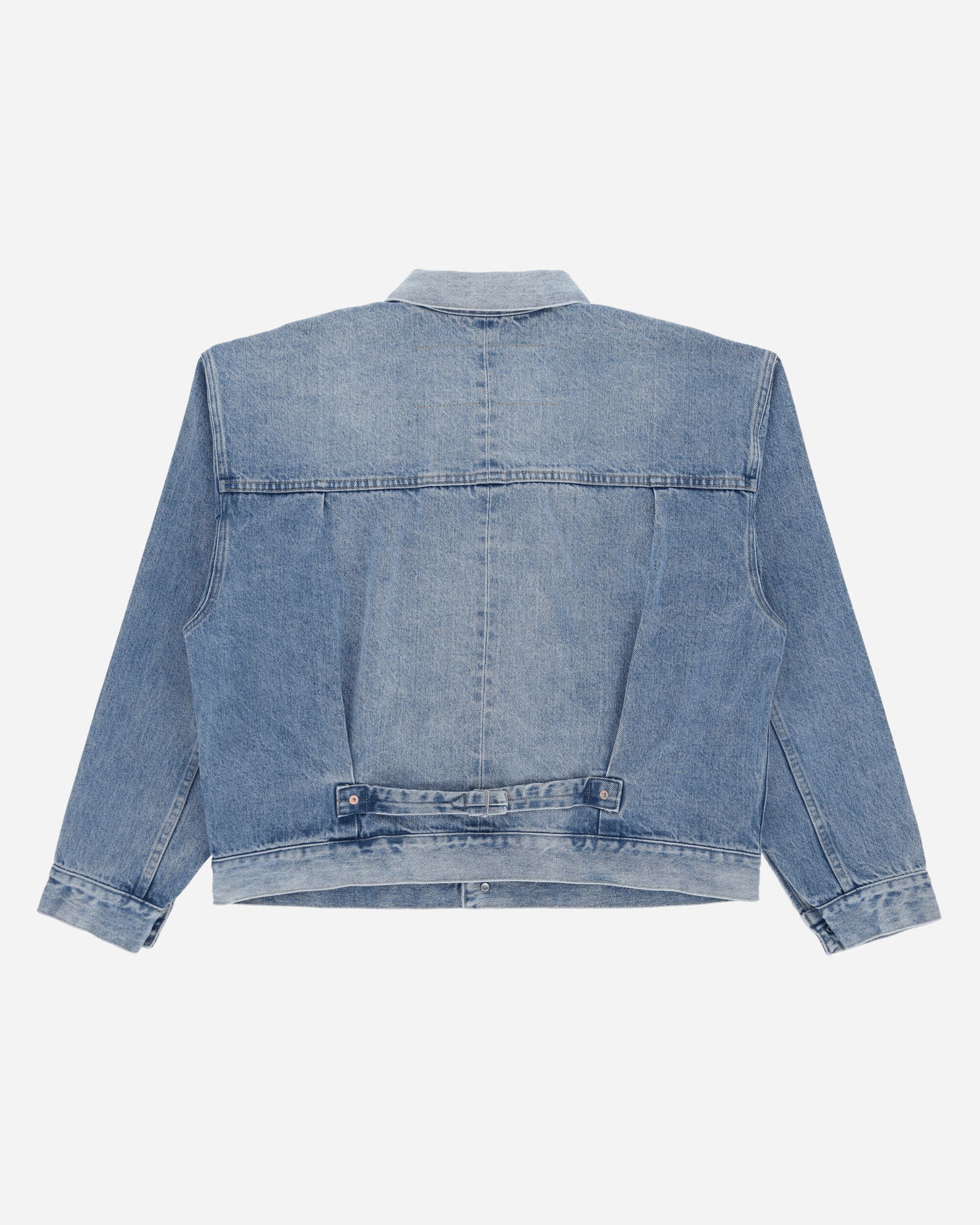 BEAMS Super Wide V2 Type I Denim Trcuker Jacket "Vintage Wash"