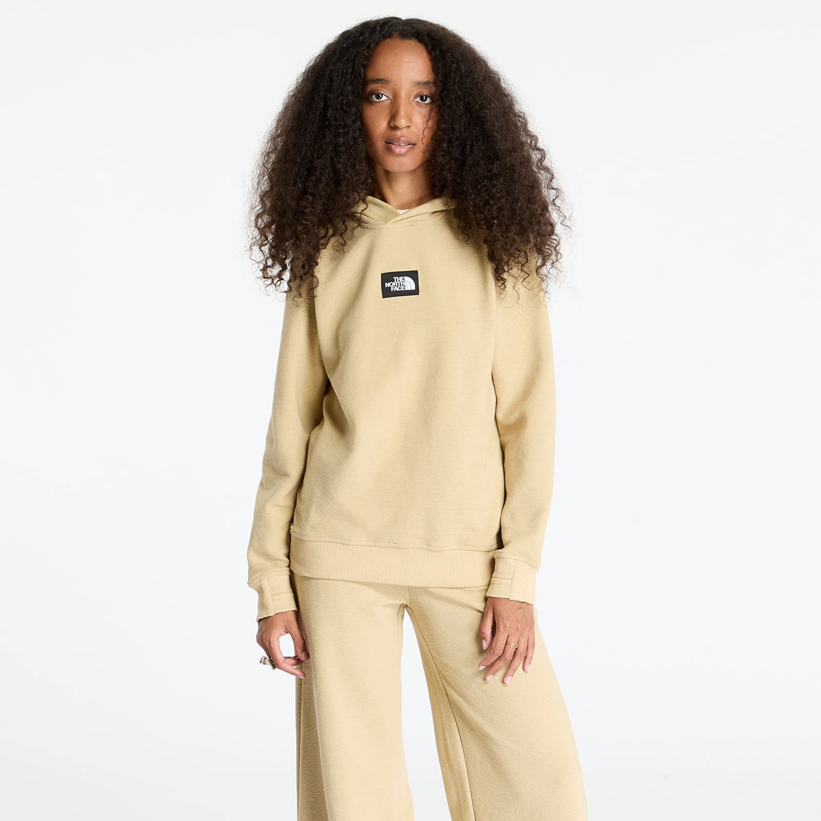 Hoden Hoodie Khaki Stone W