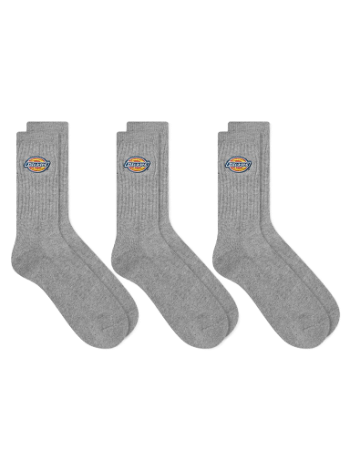 Dickies Valley Grove Socks 3-Pack DK0A4X82-GYM
