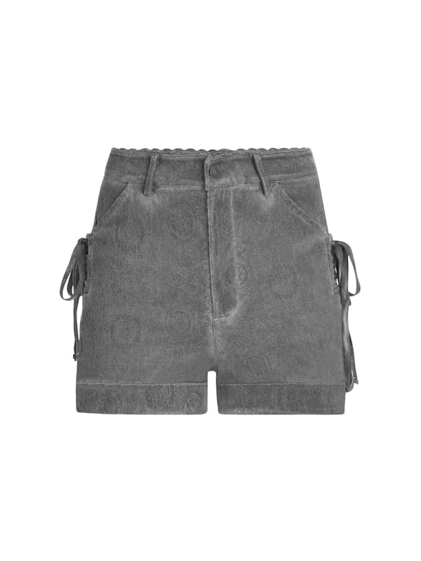 Side Lace-Up Shorts