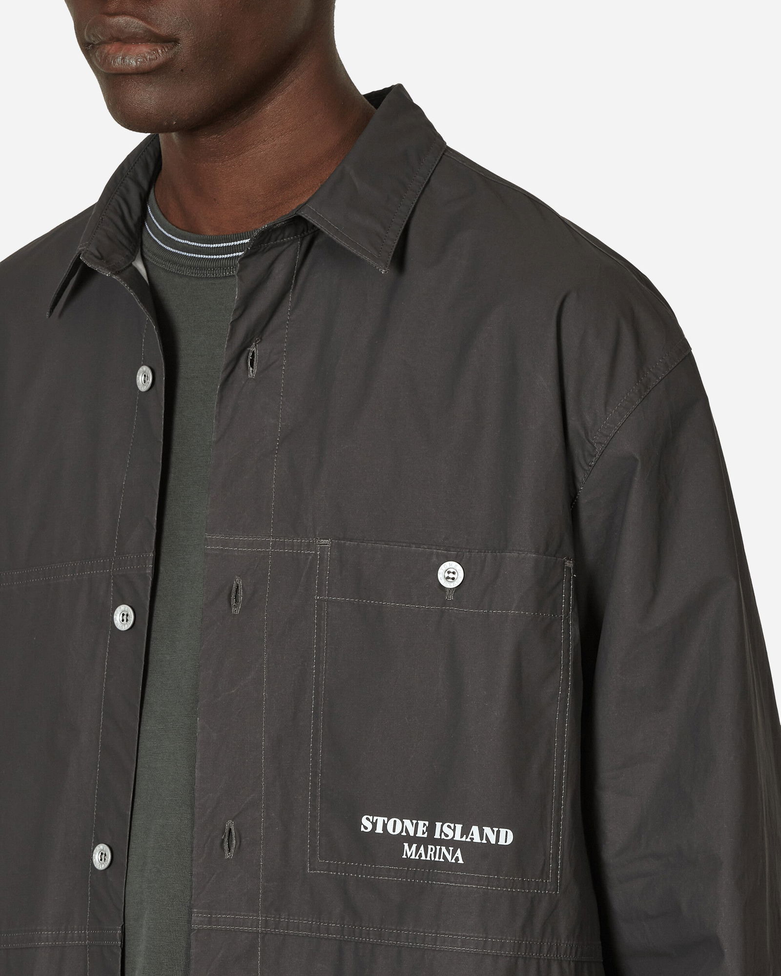 Marina Pleated Cotton Canvas Overshirt