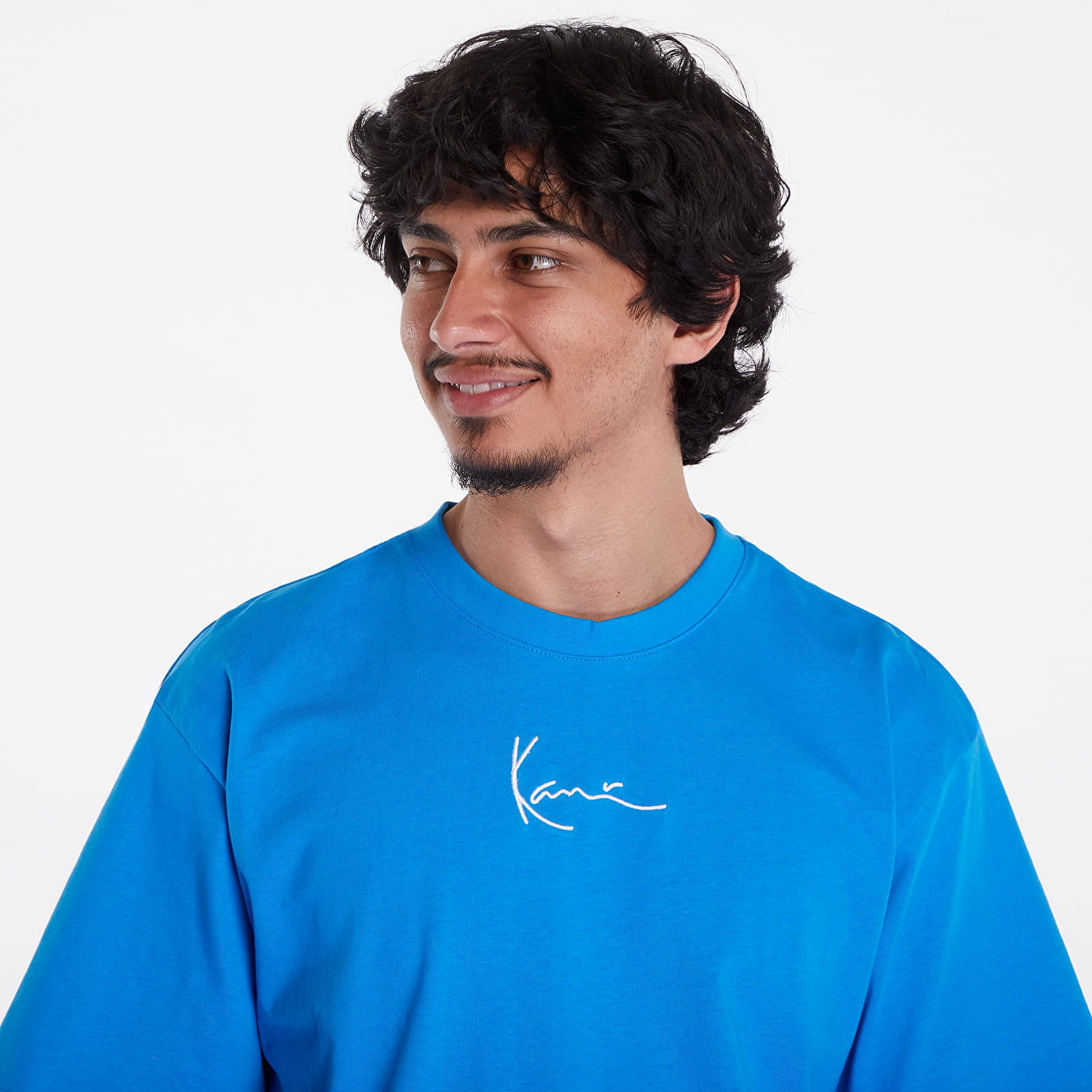 Small Signature Essential Tee Blue