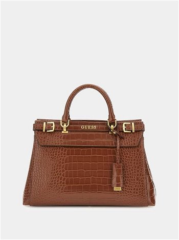 GUESS Sestri Croc-Print Handbag HWCX8985060