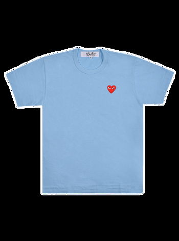 Comme des Garçons PLAY Pastelle Red Emblem T-Shirt AZ T272 051 1