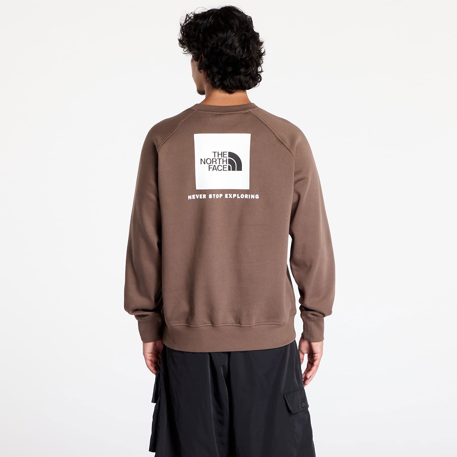 Raglan Box Nse Crew Smokey Brown