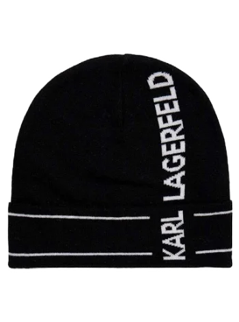 KARL LAGERFELD Essential Knit Beanie 230W3412