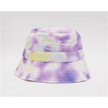Karl Kani KK Signature Tie Dye Bucket Hat Lilac/Yellow IK232