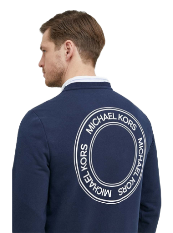 Michael Kors Logo Print French Terry Blend Sweatshirt CS351K485Y