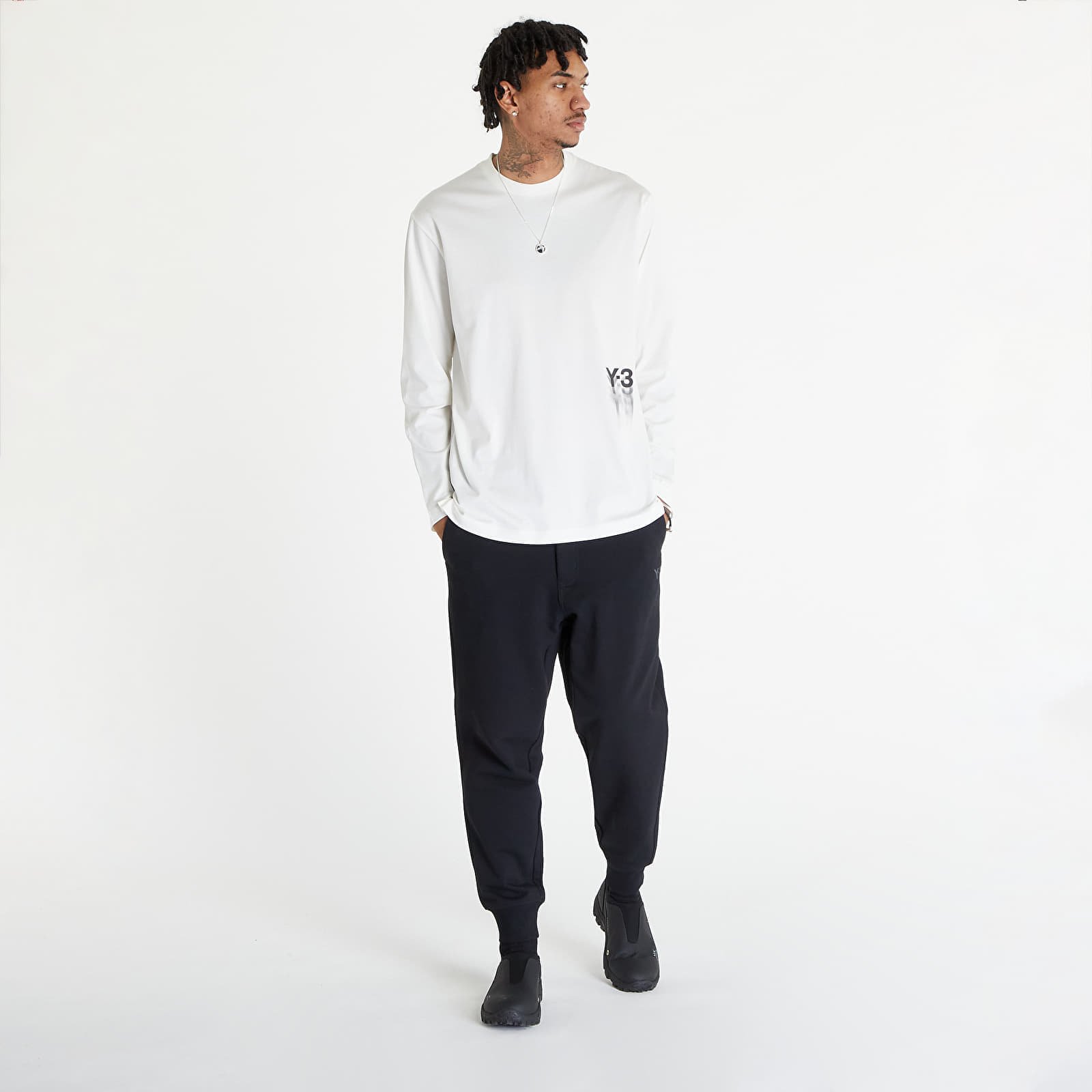 Graphic Long Sleeve Tee UNISEX Off White