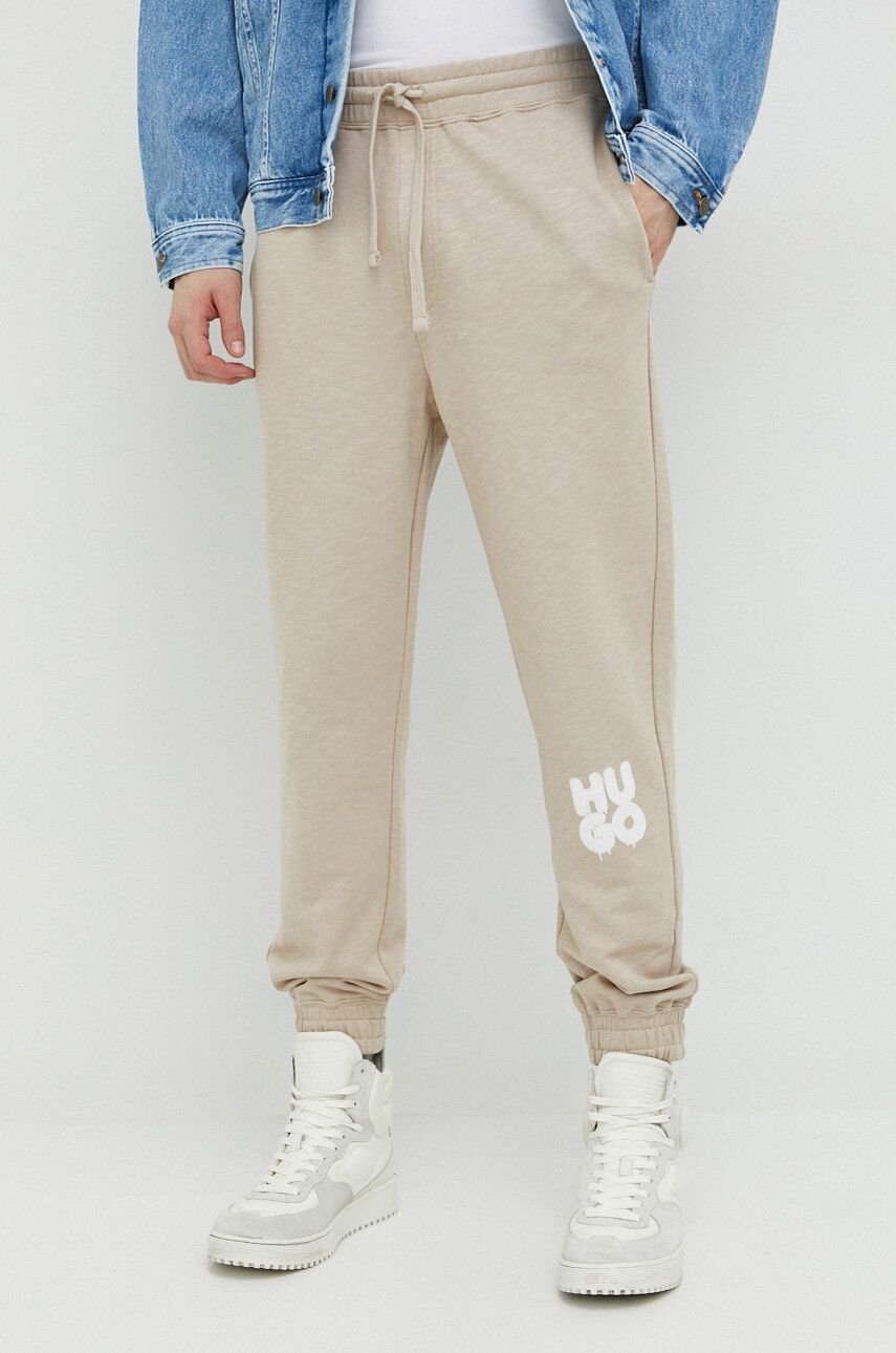 Cotton-Terry Tracksuit Bottoms